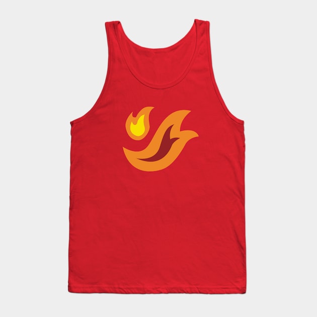 Flames | Moguo Iijima everyday tee Tank Top by PinPom